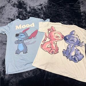Disney Stitch size XL XXL tee shirt bundle
